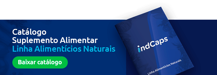[Catálogo] Baixe nosso catálogo de suplementes alimentares Linha Alimentícios Naturais | Baixar catálogo | IndCaps 
