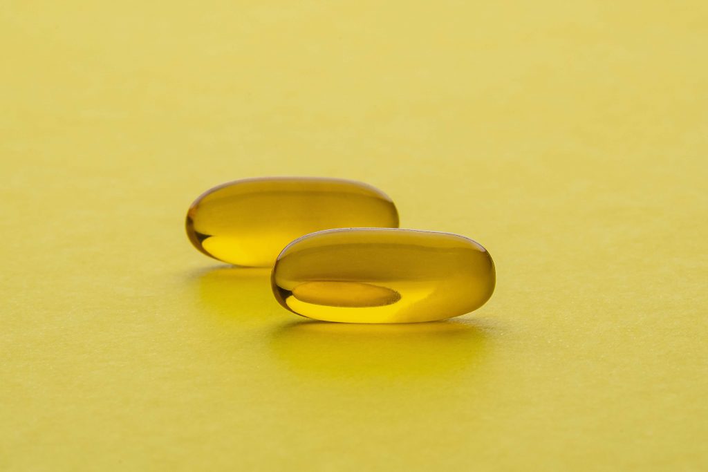 Suplemento alimentar de óleo de abacate